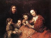 Family Group REMBRANDT Harmenszoon van Rijn